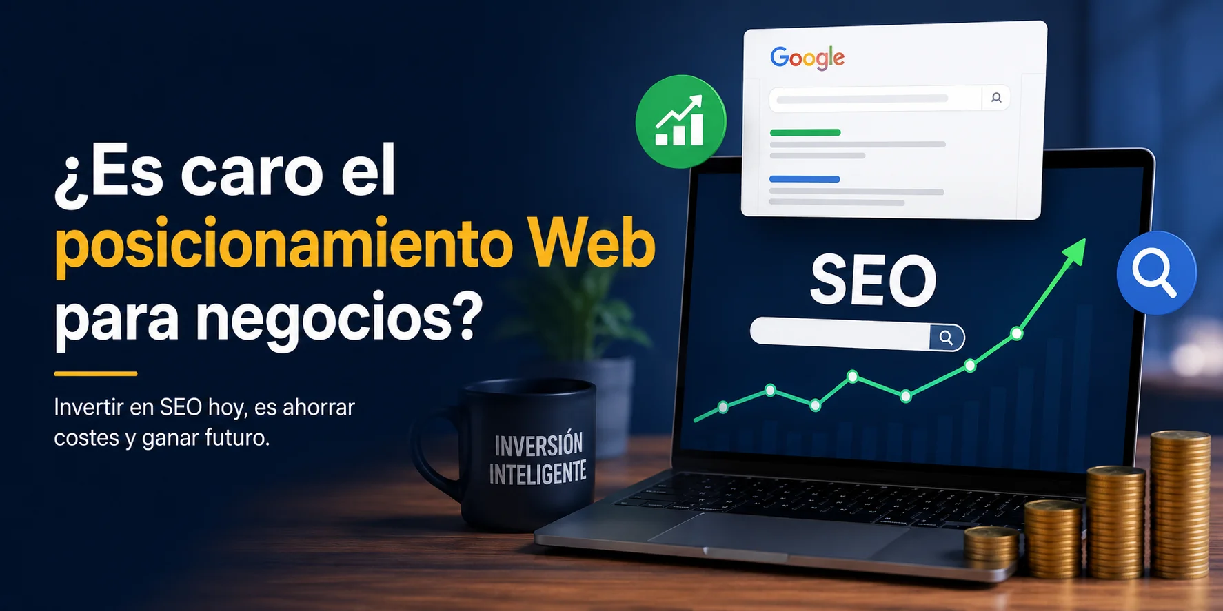¿Es caro el posicionamiento Web para negocios?